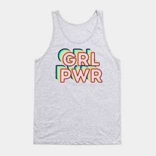 Girl Power Women Empowerment Quote Tank Top